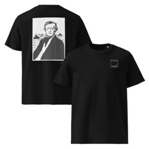 T-shirt bianca-Masada Classica - Wagner - Black
