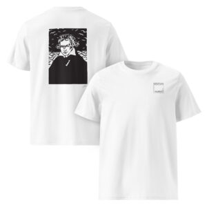 T-shirt bianca-Masada Classica - Beethoven - White