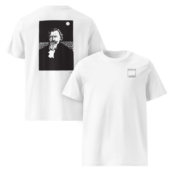 T-shirt bianca-Masada Classica - Brahms - White