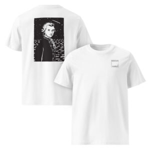T-shirt bianca-Masada Classica - Mozart - White